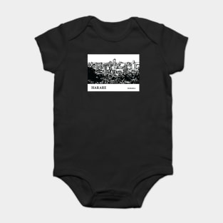 Harare Zimbabwe Baby Bodysuit